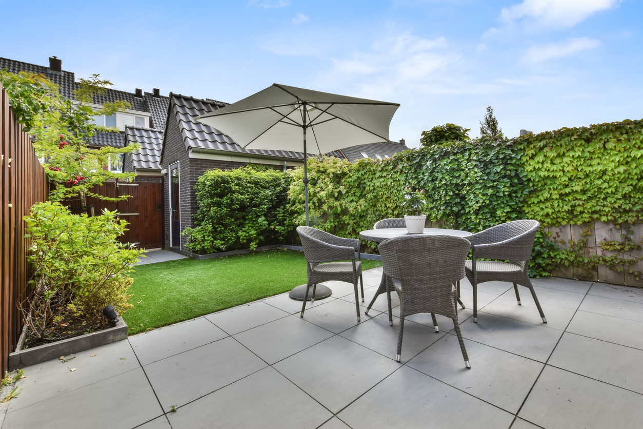 Tuinonderhoud achtergrond